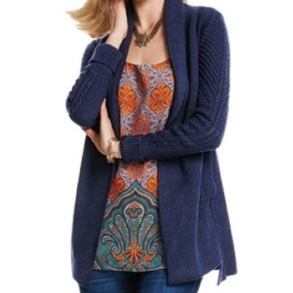 CAbi Sweaters - CAbi Countryside Cable Knit Sweater
